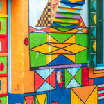 Colourful Facade, Casa Bepi, Burano - Version 2