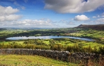 Llangors Lake from Allt yr Esgair