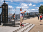Man at Greenwich Gate  2019