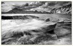 Elgol Beach 2 - Skye BW