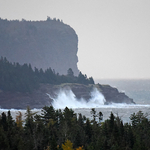Storm Surge Bay of Fundy New Brunswick Canada
