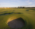 Old Course Principal's Nose bunkers on the 16th fairway