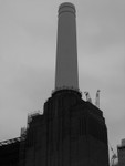 Battersea Power Station (b&w)