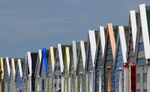 Beach huts detail