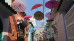 The Umbrella Street Old Town