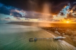 z3934 Autumn Showers Sandown Bay