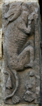 Portal relief (left), jaguar