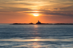 Sunset over the Skerries, Anglesey