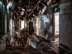 Sagging Floors and Ceilings | Hudson River State Hospital