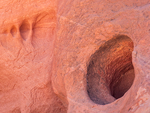 ROCK DETAIL, VALLEY OF FIRE - NEVADA