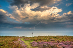 z3104 Summer Storm at Sunset, Ventnor Down