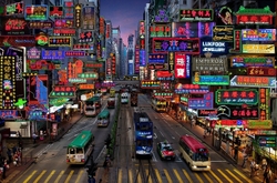 Neon Fantasy #3 Hennessy Road, Wan Chai, Hong Kong