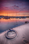 z2179 Ryde Harbour at Sunset