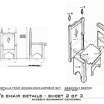 Presider's Chair - Piece Work