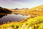 Snowdon Llyn Mymbyr autumn reflections C94-17-35