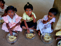 Children at a kindergarten in Kerala