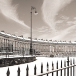 Royal Crescent,Bath - Sepia EDC132