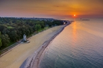 z3911 Appley Tower at Sunset