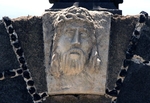 San Marcos, atrial gate relief, face of Christ