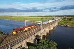 JL - 12.9.23 66053 4M27 Coatbridge - Daventry, Metal Bridge