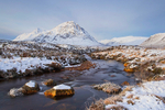 Buachaille Etive Mor and Allt nan Giubhas, Highland