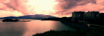 sunset over Llyn Trawsfynydd