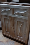 Complete Solid Oak Base Cabinet