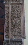 Yurishio façade portal, right pilaster & jamb