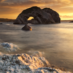 Sea Arch At White Park Bay