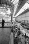 Black & White Photograph Leeds Market 1986