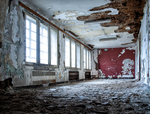 Abandoned Greystone Park Psychiatric Center | Stark Day Room