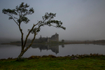 A misty morning at Kilchurn Bay