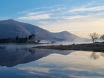 A misty morning at Kilchurn