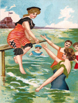 Victorian Beach Scene 49