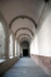 Lower cloister walk, barrel vault