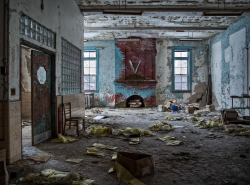 Norwich State Hospital (Preston, CT) | Fireplace