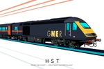 POWER CAR #43067 | GREAT NORTH EASTERN  RAILWAY