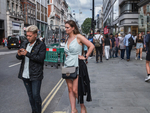 Couple on Oxford Street 2019