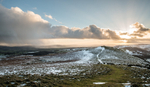 Hope Bowdler Hill, passing storm