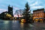 Christmas Tree in the Market Place, Macclesfield (1)