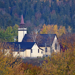New Brunswick Autumn Foliage Bloomfield Church