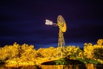 Floodlit Windmill
