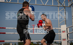 BOUT 8 - Roland -the Doc- Archer v -Dangerous- Trevor Morris-9