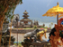Tiger Statues at Beratan Temple, Bali