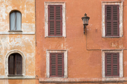 Two shades of terracotta