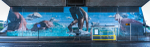 Glasgow Mural Trail - 'The Swimmer'