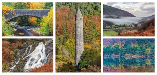 [i]"The trees are in their autumn beauty
 The woodland paths are dry,
 Under the October twilight the water
 Mirro…