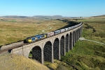 JL - 18.9.24 60087 6E77 Arcow - Hunslet, Ribblehead Viaduct