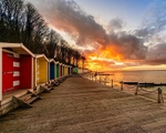 075 Colwell Beach huts