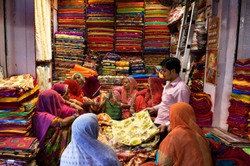 Sari shop in Jodhpur market